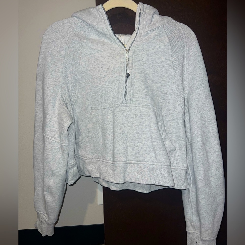 Lululemon scuba oversized half-zip hoodie